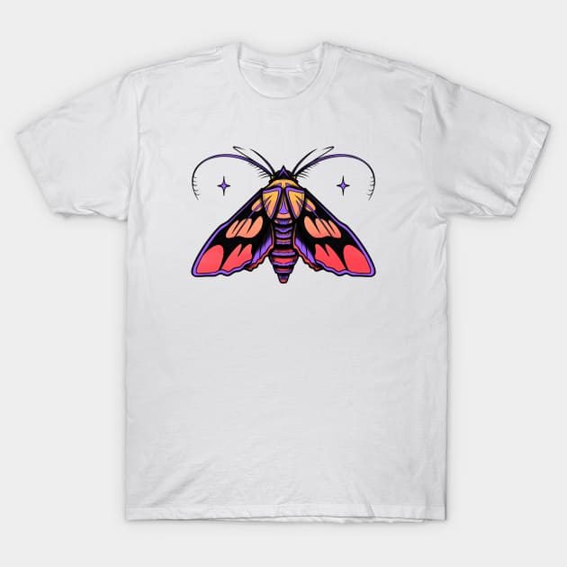 Galactic Moth T-Shirt by Scottconnick